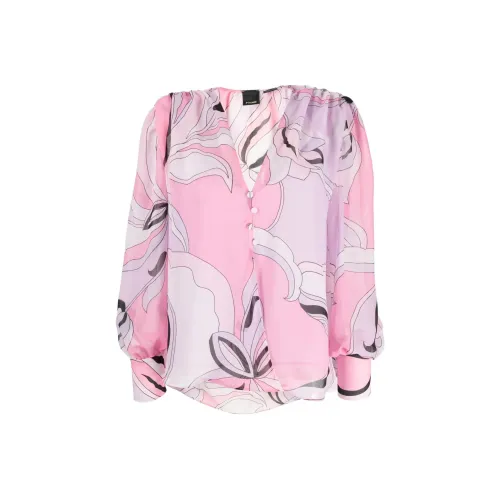 PINKO Розовые Женские Футболки