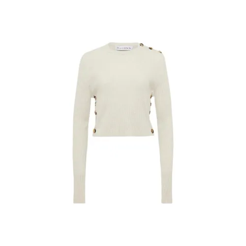 JW Anderson Сливочный Женские Свитеры
