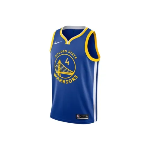 NBA Golden State Warriors Nike Icon Swingman Баскетбольная Джерси Унисекс Синий