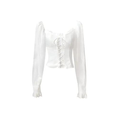 SCCREBEL OFFICIAL T-рубашка Женская Белая