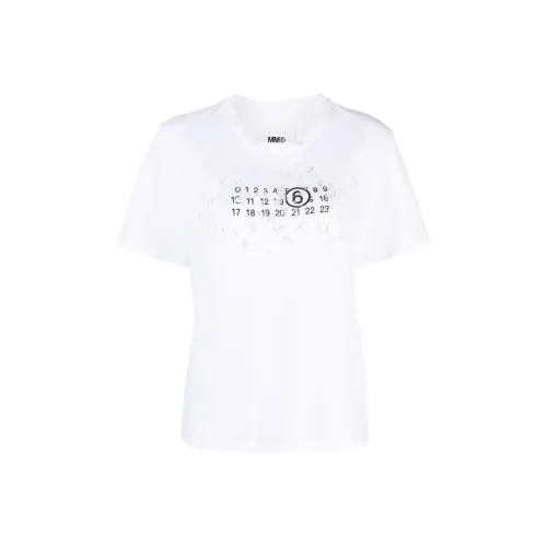 MM6 MAISON MARGIELA T-рубашка Женская Белая