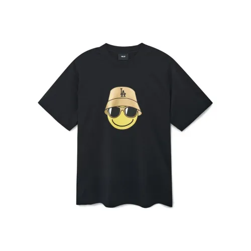 Mlb Base Logo Комплект с рукавами T-рубашка Женская Черная