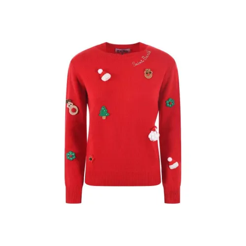 MC2 Saint Barth Красный Женские Свитеры