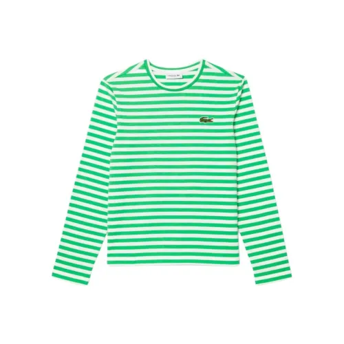 LACOSTE Светло-зеленая Женская футболка