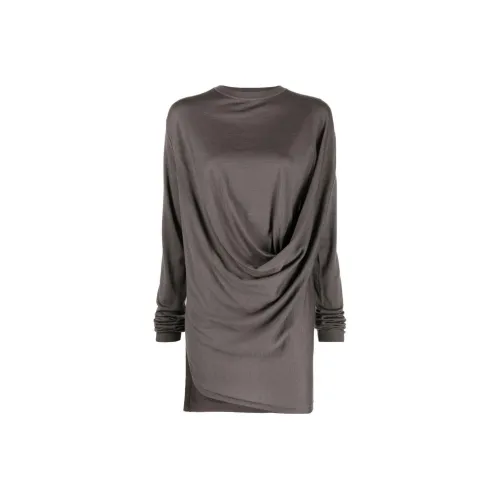 RICK OWENS Серый Женская Трикотажная Одежда