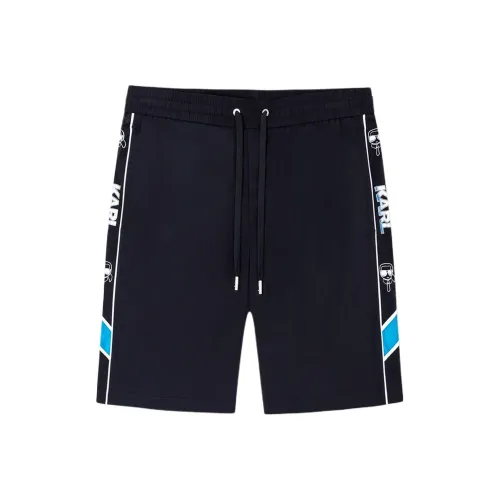 Шорты KARL LAGERFELD Повседневные Мужские Черные