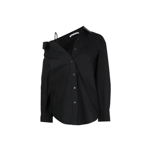 alexander wang Черные Женские Рубашки