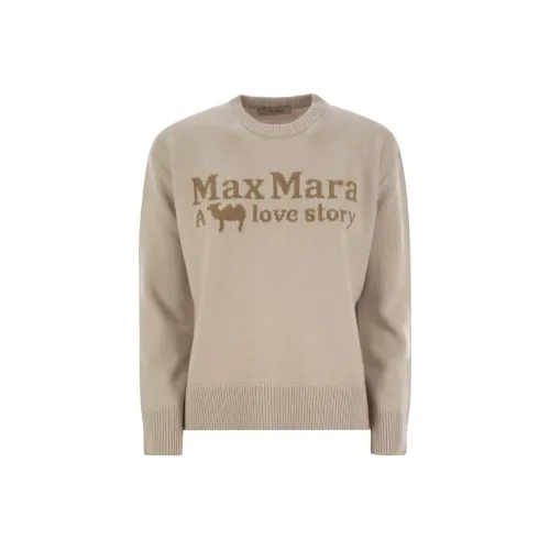'S MAX MARA' Свитер Женский Бежевый