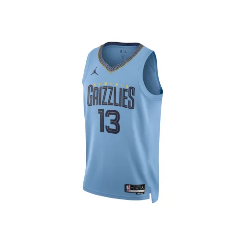 Джордан Jaren Jackson Jr Swingman Баскетбольная Джерси Унисекс Light Синий