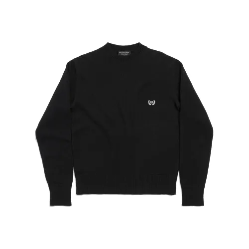 Balenciaga SS25 Свитер Регулярный крой Женский Черный