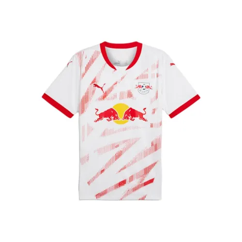 PUMA RB Leipzig 24 25 Дом Джерси Футбол Джерси Мужской Белый