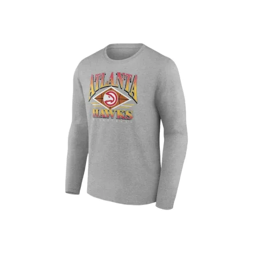 NBA Atlanta Hawks Fanatics Calling Plays Graphic Баскетбольная Джерси Мужская Серого цвета