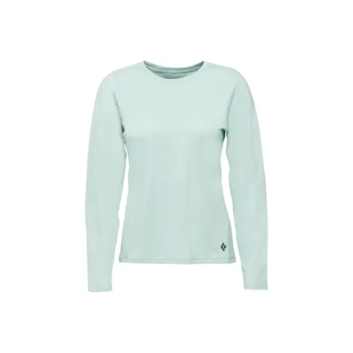 Черный бриллиант T-рубашка женские зеленый