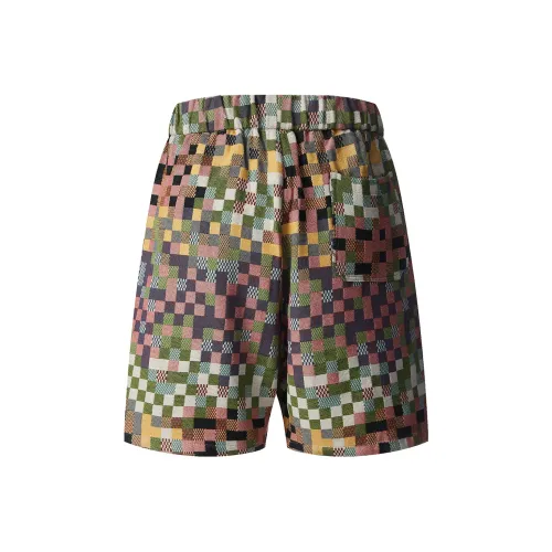ArcaneFunk Повседневные шорты Унисекс Мозаика Клетка