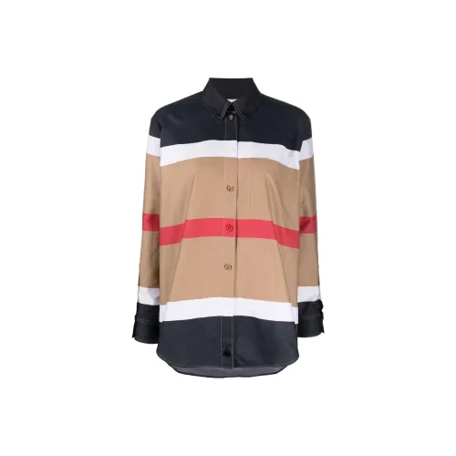 Burberry SS22 Рубашка Женская Бежевая