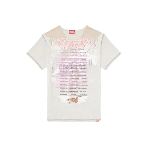 DIESEL Серые Женские Футболки