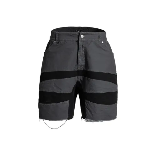 P.M.W Повседневные шорты унисекс серые