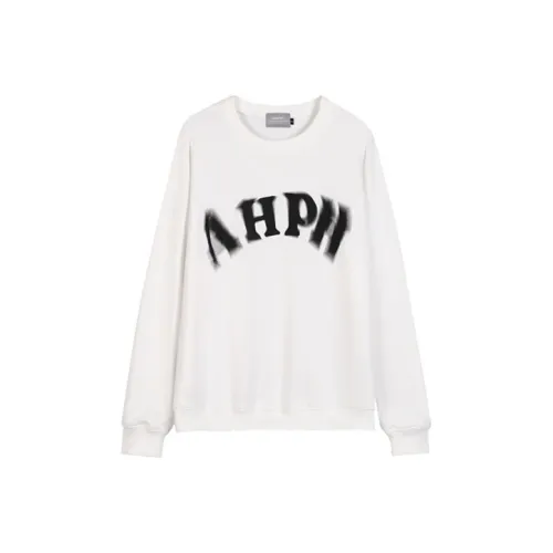 AHPH Круглый вырез Свободный крой Толстовка Унисекс