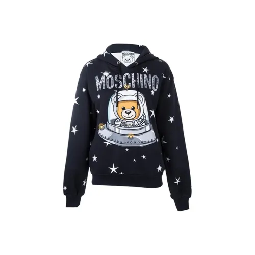 MOSCHINO Черные Женские Свитшоты