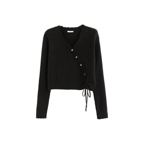 Tonlion Черные Женские Свитера