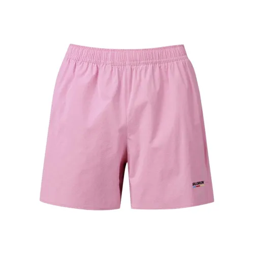 SALOMON Повседневные шорты Унисекс Розовые