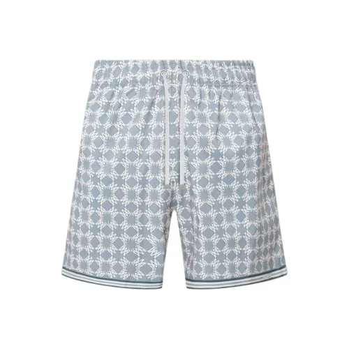 AMIRI FW24 Повседневные шорты Мужские Серый Синий