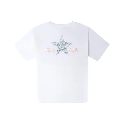 Конверс Белые Женские Футболки