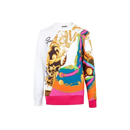 VERSACE Белый Женские Свитшоты