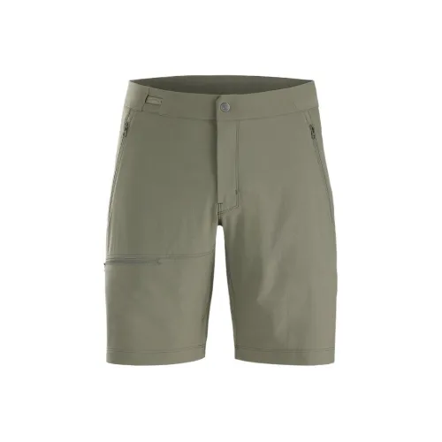 Arcteryx Гамма Повседневные шорты Мужские с рельефным узором Травяной зеленый
