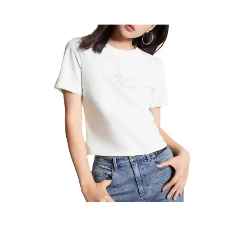 VERO MODA T-рубашка женская натуральный белый