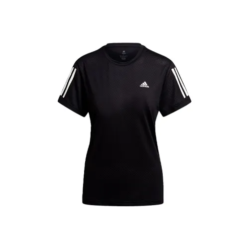 Adidas Own the Run Черные Женские Футболки