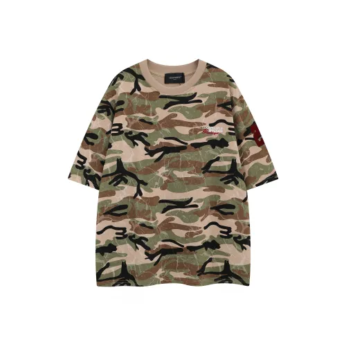 WAYHWEI Т-рубашка с оборванным рукавом унисекс