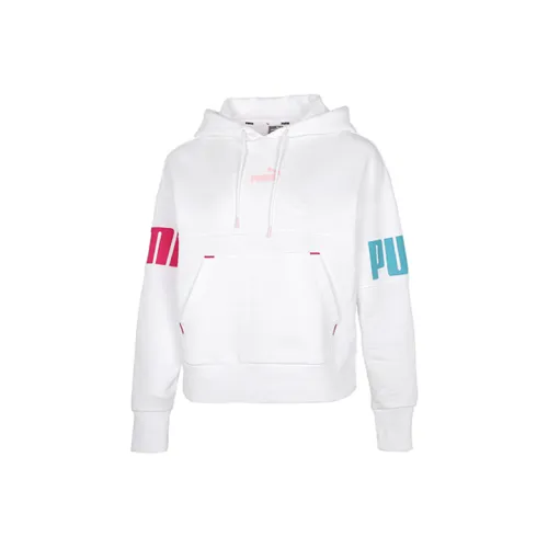 PUMA Белый Женские Свитшоты