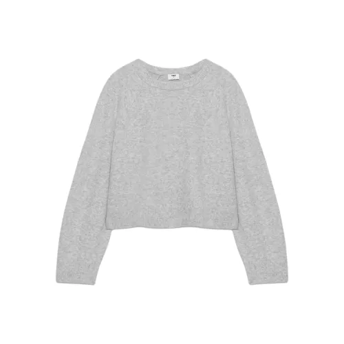 ARITZIA TNA Adler Свитер Женские Heather Chrome Heather Chrome Серый