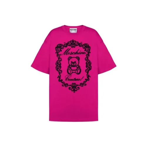 MOSCHINO T-рубашка Женская Розовая Красная