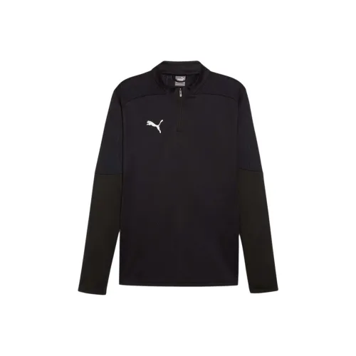 PUMA Черная Мужская Футбольная Джерси