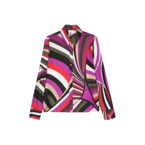 EMILIO PUCCI Многоцветные Женские Рубашки