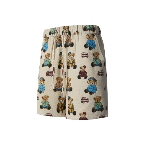 ArcaneFunk Повседневные шорты унисекс Venice Абрикос