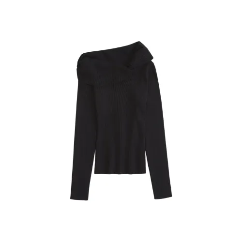 Abercrombie＆Fitch Свитер Женский Черный