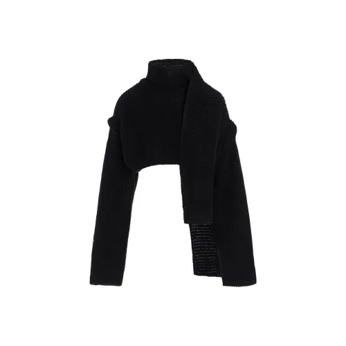 Yohji Yamamoto Черные Женские Свитера