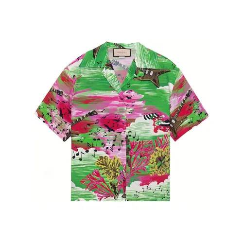 GUCCI Зеленые Женские Рубашки