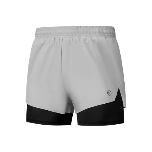 QIAODAN Спортивные шорты Мужские Серый Черный