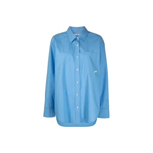 alexander wang Синие Женские Рубашки