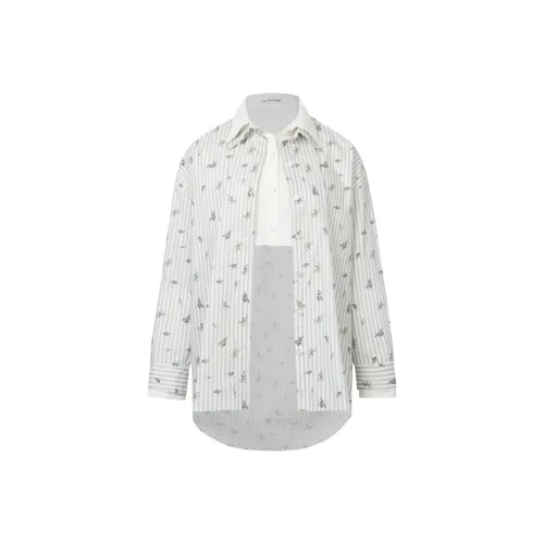 JAC FLEURANT Рубашка Женская Белая