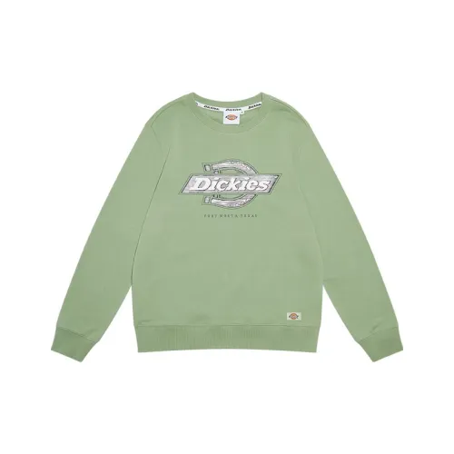 Dickies Базиликово-зеленый Женские Свитшоты