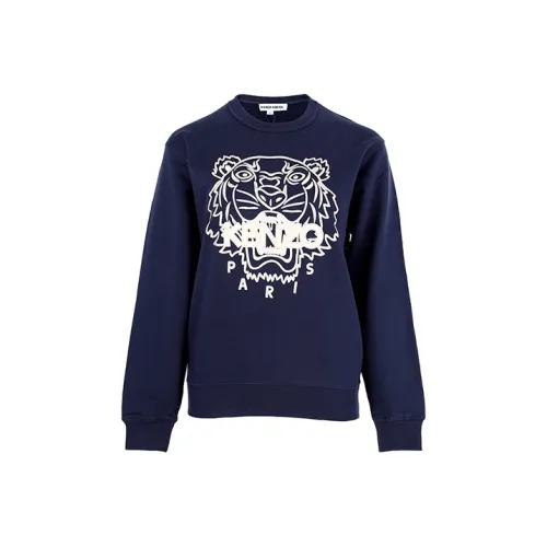 KENZO Темно-синий Женские Свитшоты