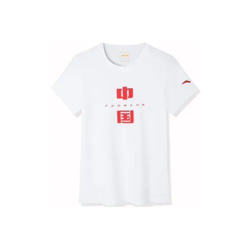 ANTA T-Shirt Женская Снежно-Белая