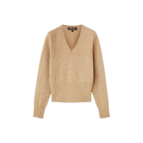 Loro Piana Овсяный Женские Свитеры