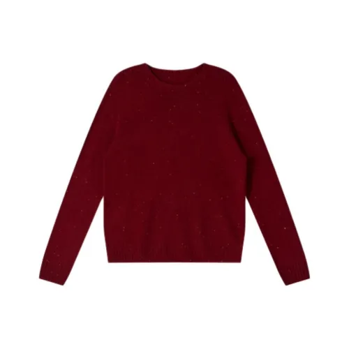 SHUXI Свитер Женский Вермиллион Красный