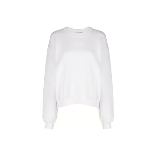 Alexander Wang Толстовка Осенняя Женская Белая